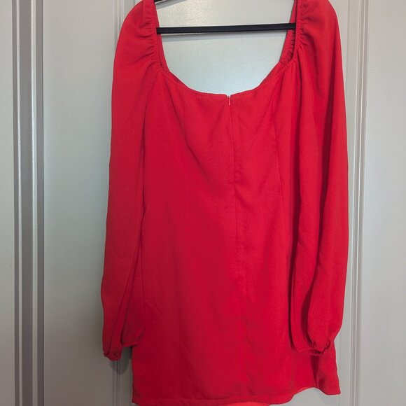 FASHION NOVA Sweet Sayings Mini Dress - Red - Picture 4 of 5